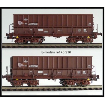 B-Models 45216 Set A 2x Erzwagen braun B-Xpedys NMBS Ep.V