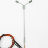 DIGIKEIJS DR60212 Straßenlampe 2 Leuchten modern LED warmweiß H0 - Set mit 4 Stück