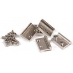 Massoth 8102650 Schienenverbinder Spur 1 (Code 250), vernickelt, 50 Stück