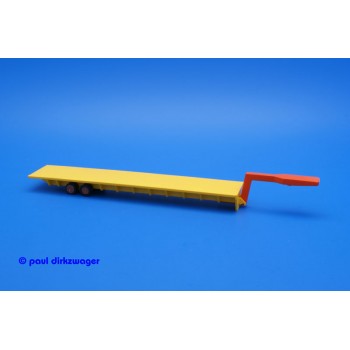 H0 Cargo-Trailer Terminal-Auflieger für Container Schwerlast und sperrige Güter 1:87 HO