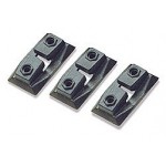 PECO SL-802 Schienenstühlchen für den Gleisbau, Beutel mit ca. 100 Stück, SPAR SET 6 Stück
