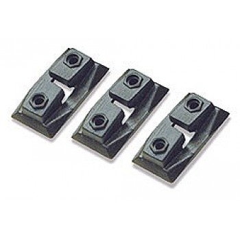 PECO SL-802 Schienenstühlchen für den Gleisbau, Beutel mit ca. 100 Stück, SPAR SET 6 Stück