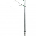Sommerfeldt 120 Beton-Streckenmast, Aluminium 5 Stück