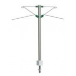 Sommerfeldt 121 H-Profil-Mittelmast 78mm, Gleisabstand Mä-Tr