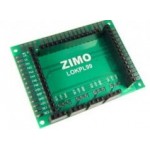 Zimo LOKPL99 Lok-Platine mit Stiftleisten, zu MX699LS und MX699LV - 62 x 46 x 10,5 mm