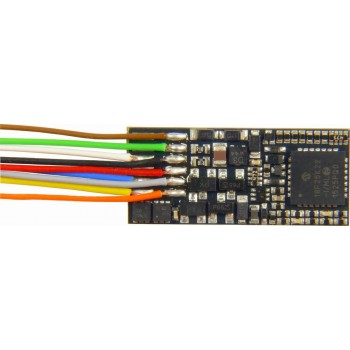 Zimo MX600 Decoder Flachdecoder ohne Sound 25x11x2mm mit offenen Drähte